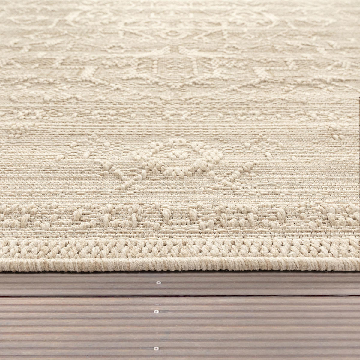 OUTDOORTEPPICH 240/340 cm Rimini 413 - Creme, Textil (240/340cm) - Paco Home