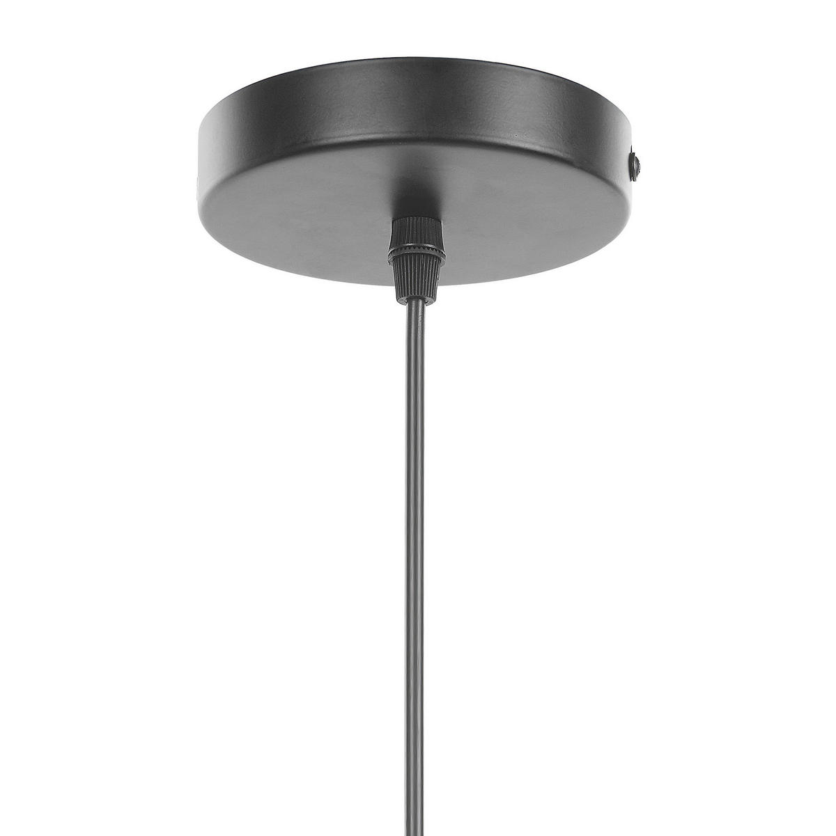 HÄNGELEUCHTE Sous 40/40/124 cm - Hellbraun, Holzwerkstoff (40/40/124cm) - Beliani