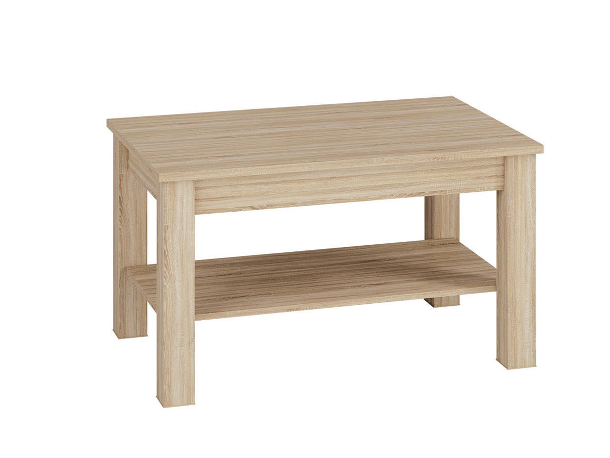 WOHNZIMMER Set 5-tlg. – Avo – Eichefarben - Eichefarben, Holzwerkstoff (48/200/34cm) - hi-markt