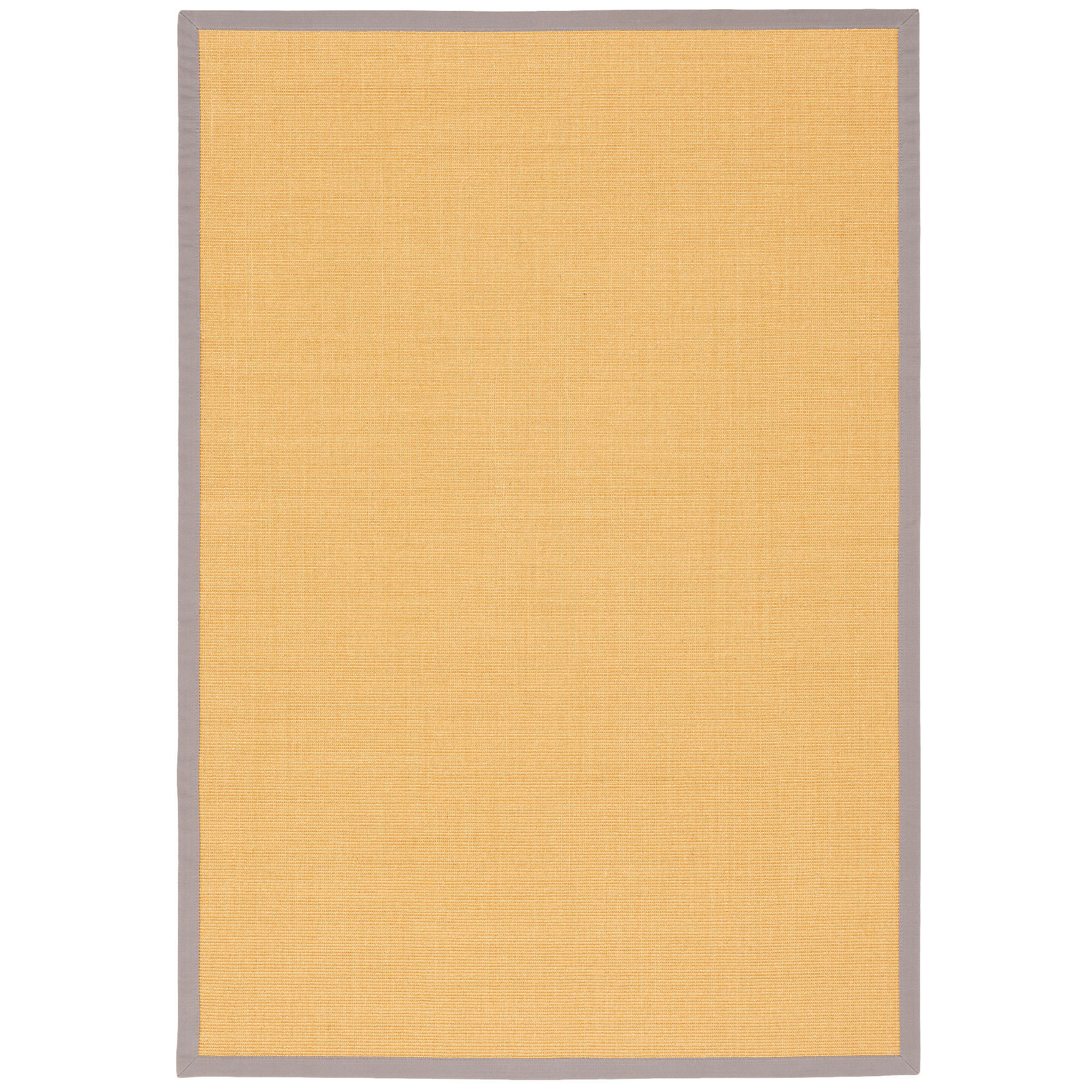 SISALTEPPICH NATURA KLASSISCH MIT BORDÜRE - Goldfarben, Textil (200/250cm) - Pergamon