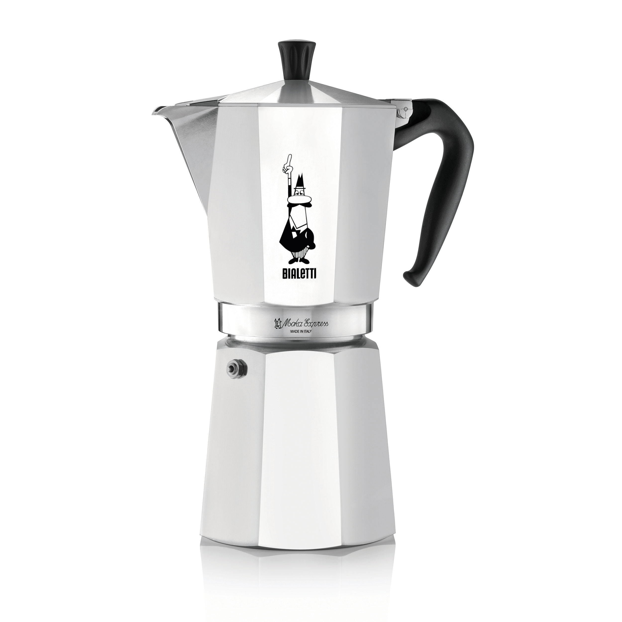 ESPRESSOKOCHER Moka Express für 18 Tassen, Aluminium, Silber, 810 ml - Silberfarben, Metall (14/32/19cm) - Bialetti