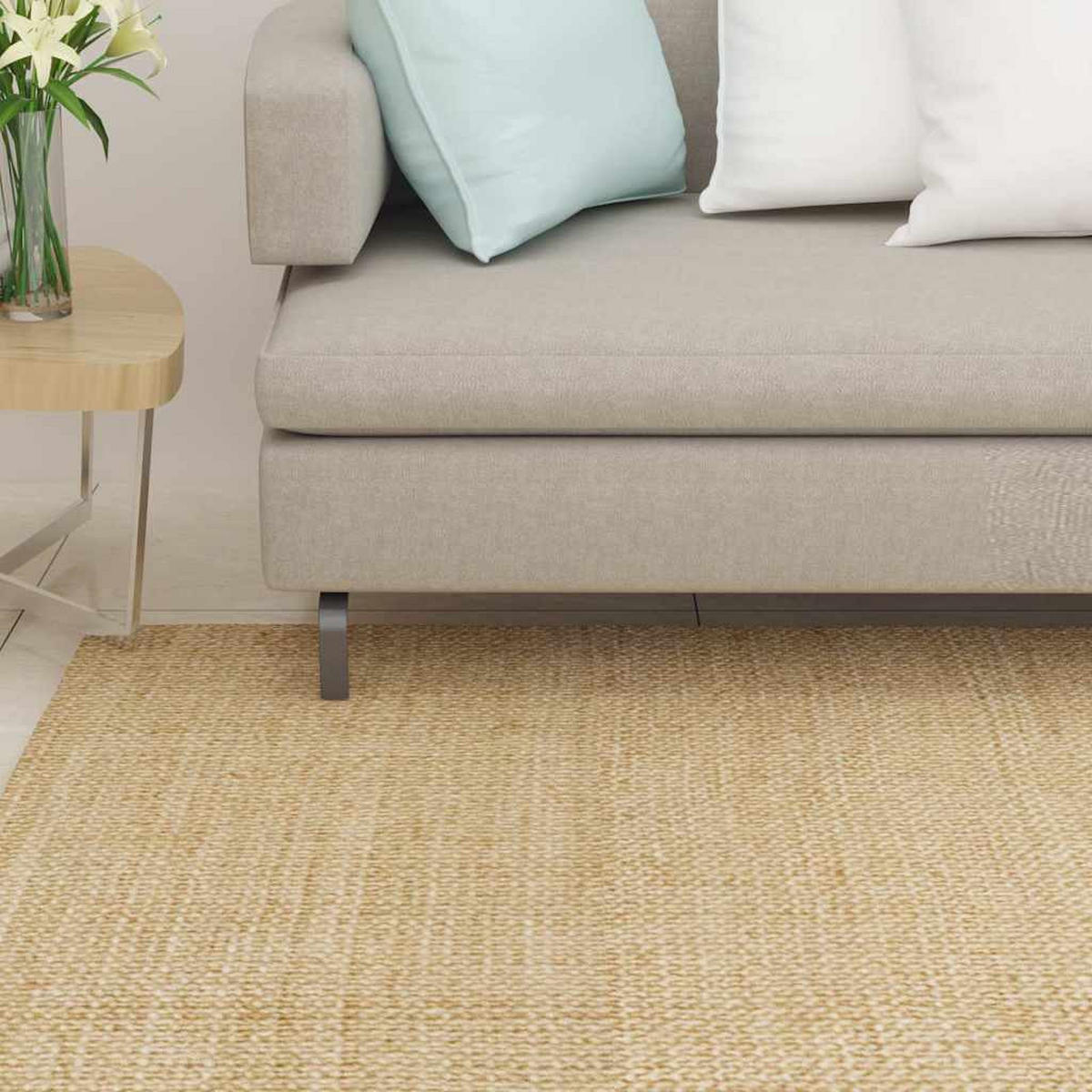 TEPPICH Natur Sisal 80/150 Cm - Braun, Naturmaterialen (80/150cm) - vidaXL