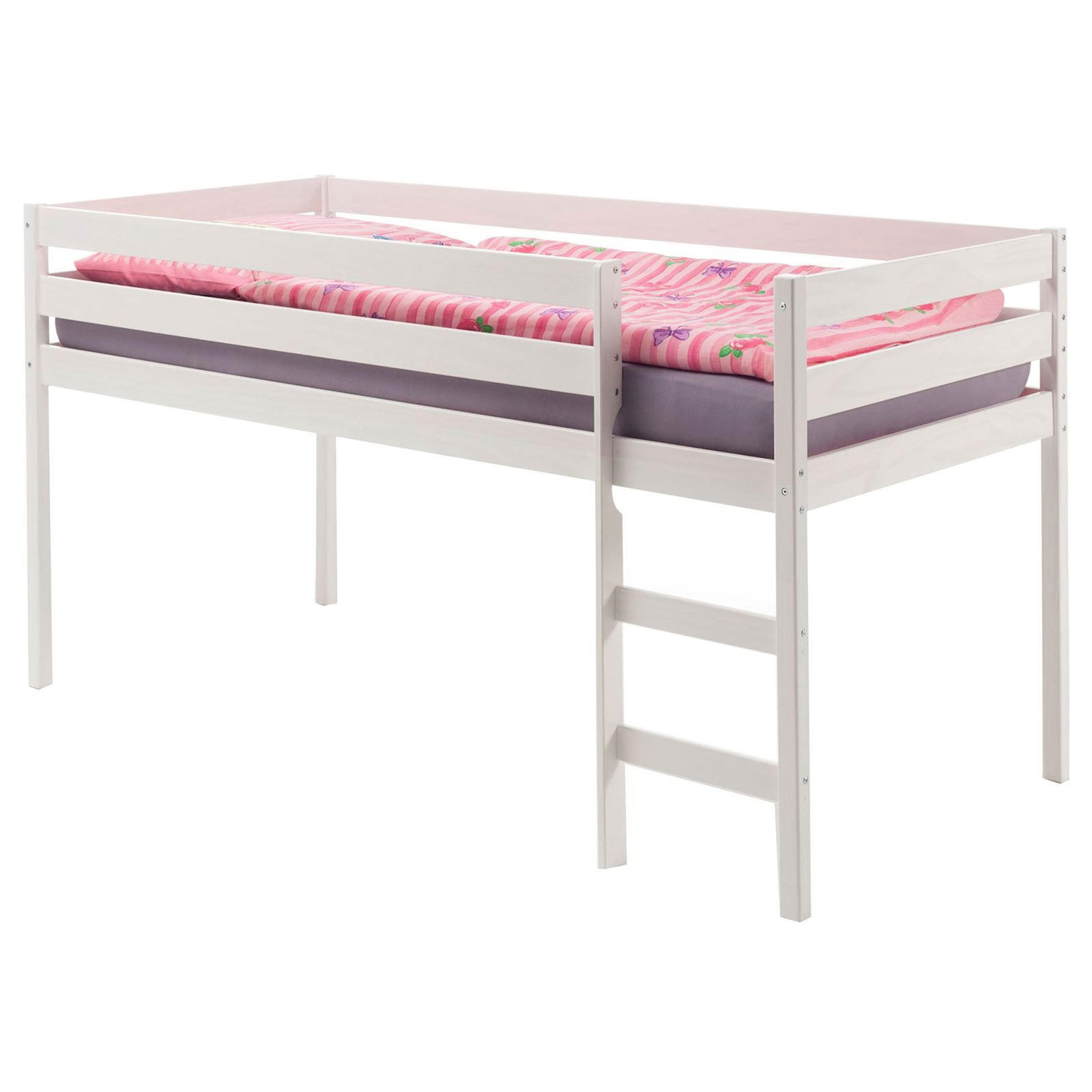 HOCHBETT ERIK 90X200 CM - Weiß, Holz (97/112/207cm) - IDIMEX