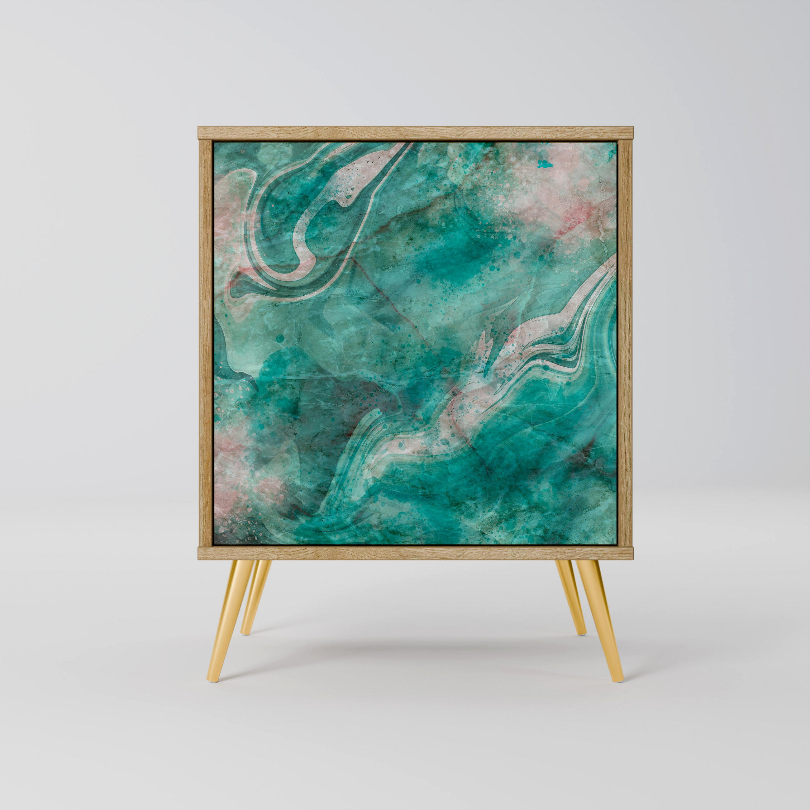 SpaceRebels Sideboard Eiche 57.5x75.5x42 cm