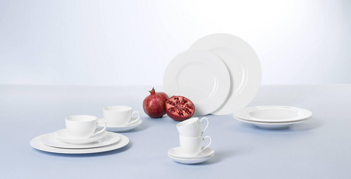 SPEISETELLER Royal weiß ø 28.0 cm 6er Set - Weiß, Keramik (28cm) - Villeroy & Boch