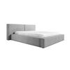 POLSTERBETT mit Bettkasten Trakas 160x200 cm, Hellgrau - Hellgrau, Textil (160/200cm) - Meblito