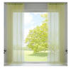 FADENGARDINE 2ER SET HxB 250x140 cm Apfelgrün - Grün, Textil (140/250cm) - Gardinenbox