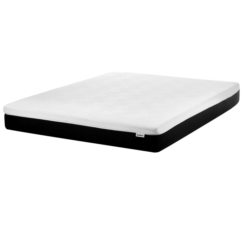 Beliani LATEXOVÁ MATRACE S PAMĚŤOVOU PĚNOU H3/4 Tuhá 160/200 cm Treasure
