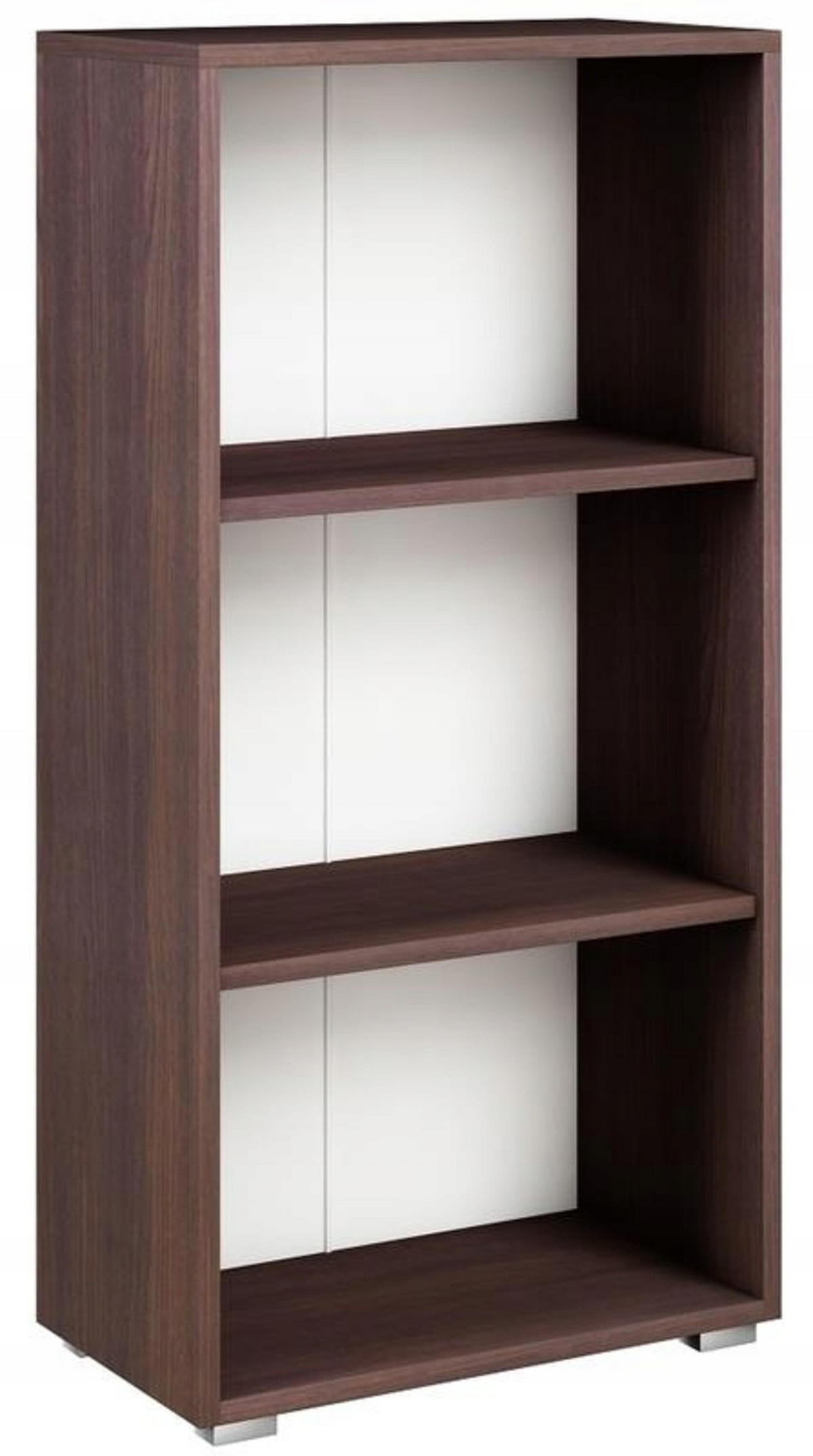 BÜROREGAL EX3 120 Wenge 60/30/120 cm - Wengefarben, Holzwerkstoff (60/120/30cm) - Matkam Möbel