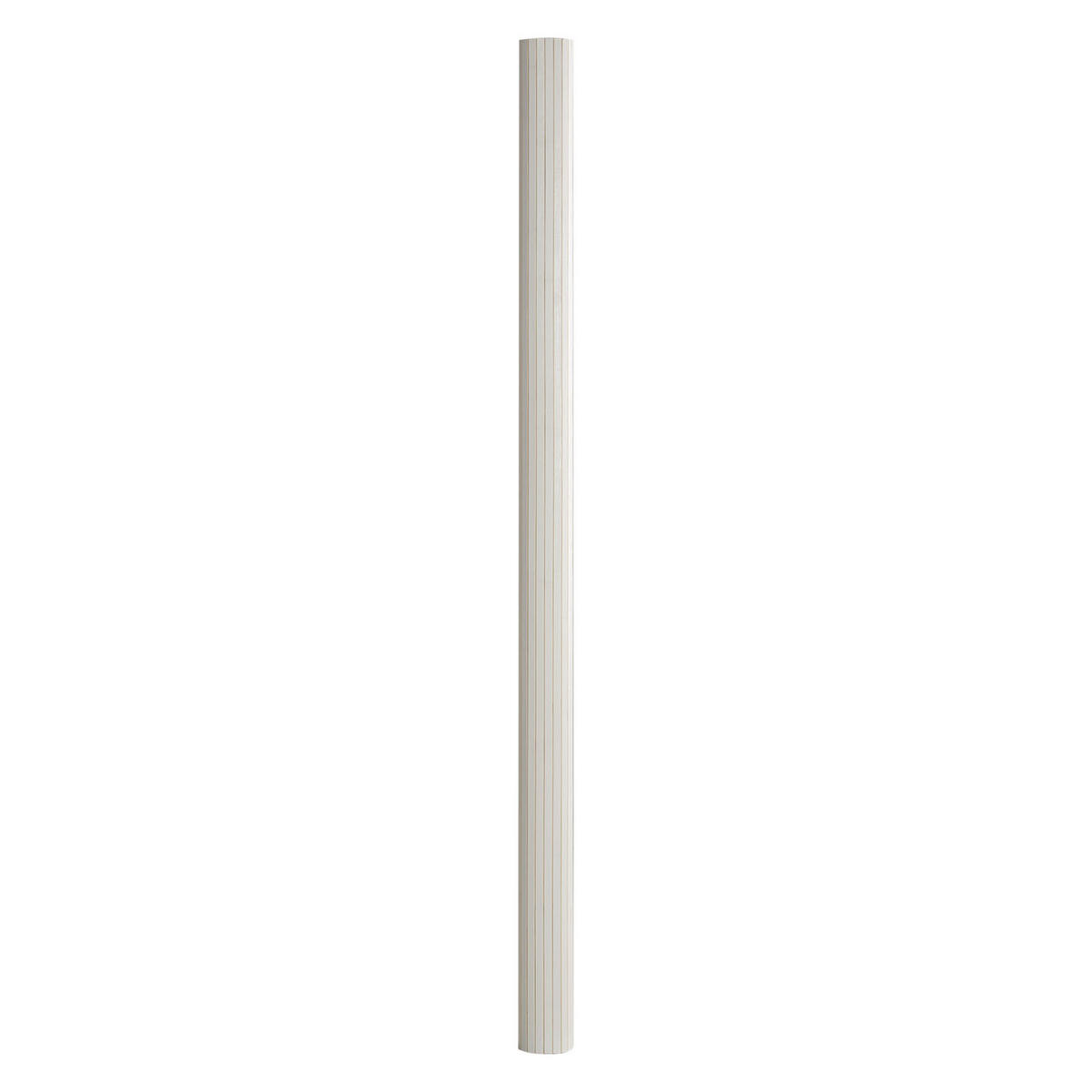 PARAVENT 250/200 cm Weiß Raumteiler Bambus - Weiß, Naturmaterialien (250/200/1cm) - Homestyle4u