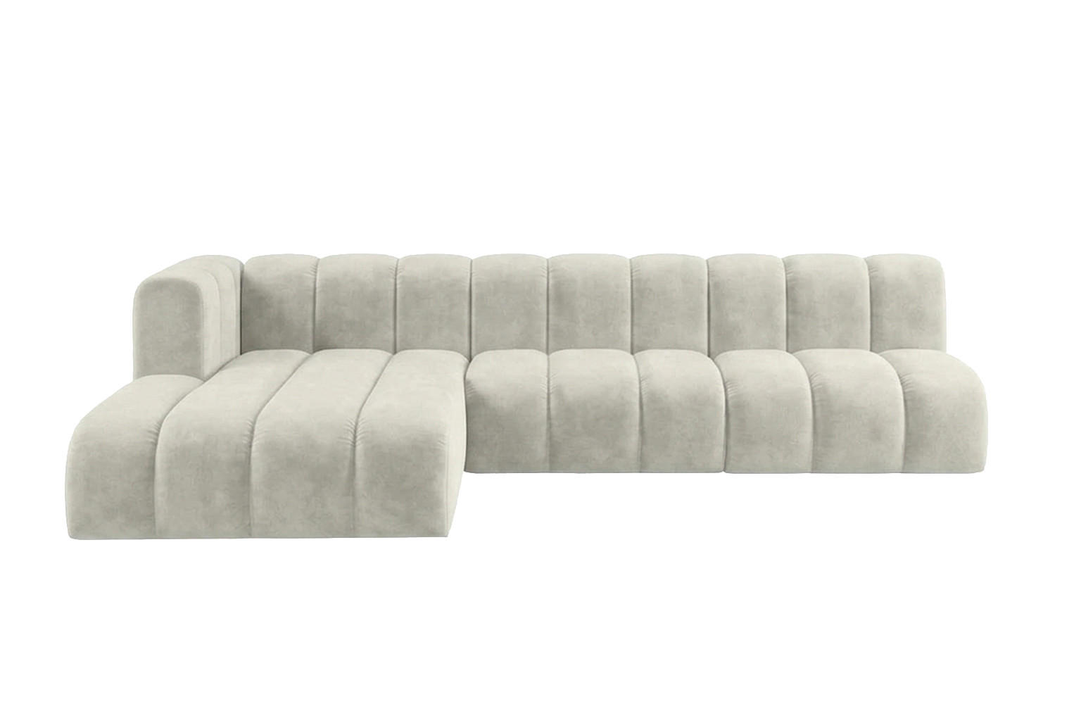 Kaiser Möbel Ecksofa Creme 295x179 cm