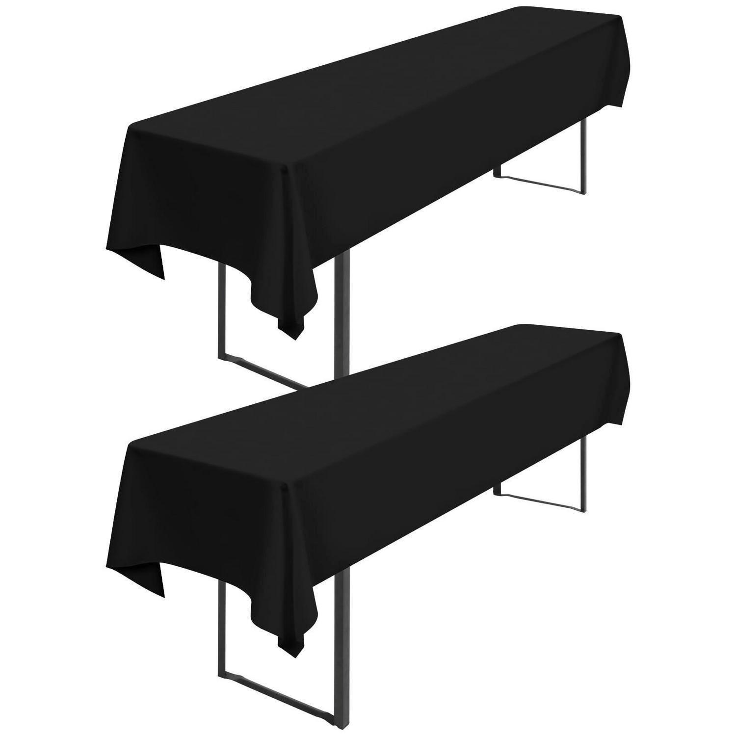 XXXLutz Biertisch-Tischdecke Schwarz 100x1.5x250 cm