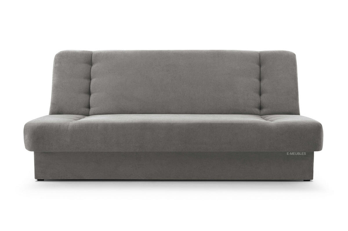 SCHLAFSOFA - Cyprus (Grau) - Grau, Holz (192/85/92cm) - Möblo