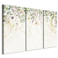 LEINWANDBILD Blütenknospen 3-tlg. 120x80 cm - Multicolor, Holz (120/80cm) - LUMASOUL