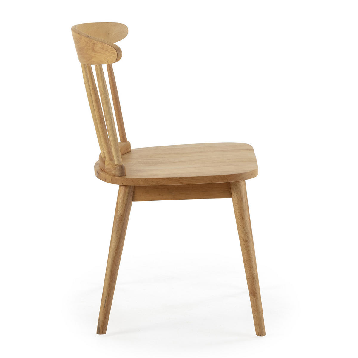 STUHL 2er-Set Ben aus Eichenholz - Honigeiche, Holz (55/80/52cm) - VS Venta-stock