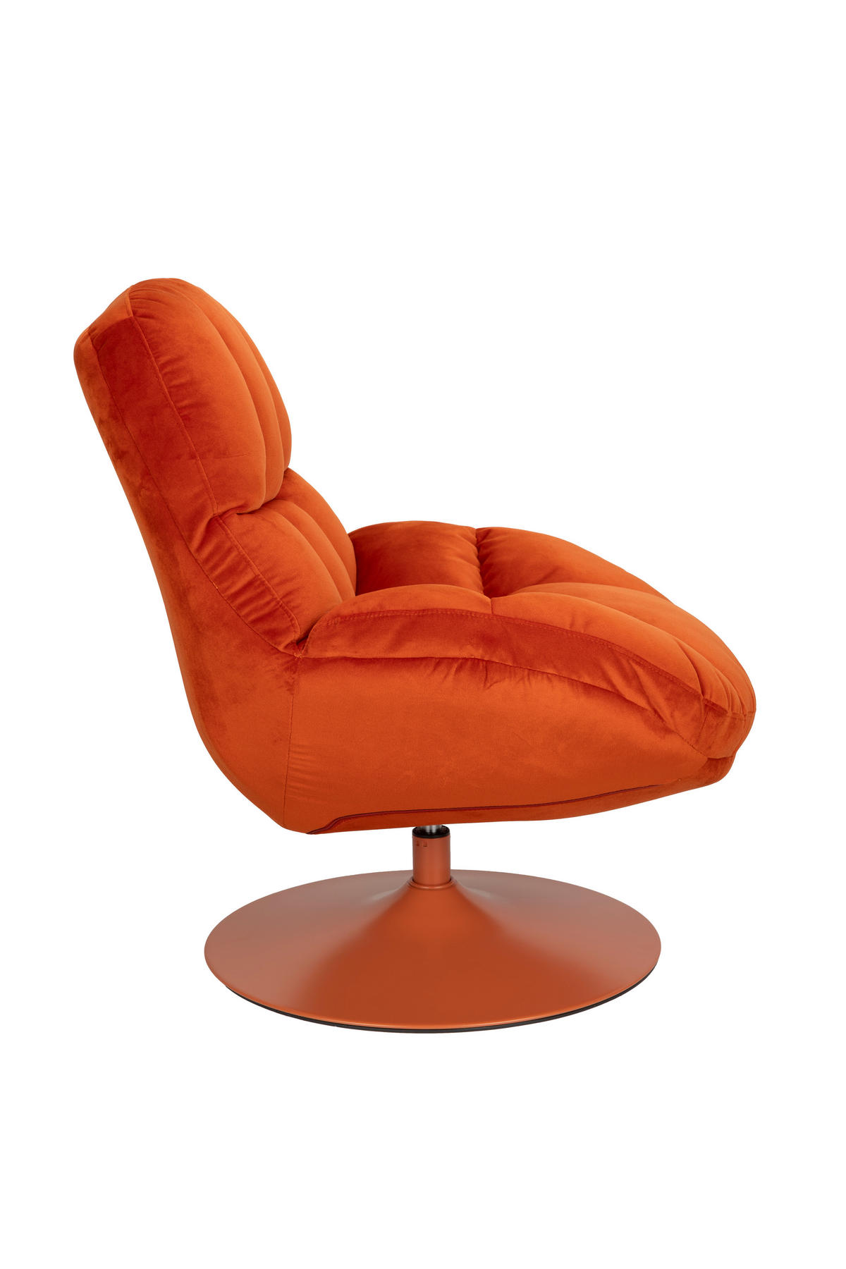 SESSEL Beefy - Orange - 84.5/76.5/84.5 cm - Orange, Textil (76.5/84.5/84.5cm)