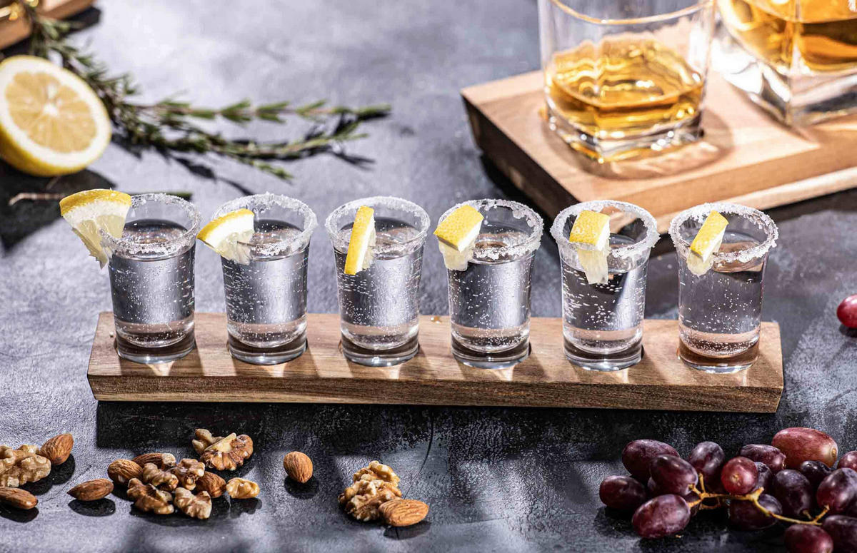 SCHNAPSGLÄSER TASTING-SET Tempa Harvey transparent 45 ml 6er Set - Transparent, Glas (0.045L) - Ladelle