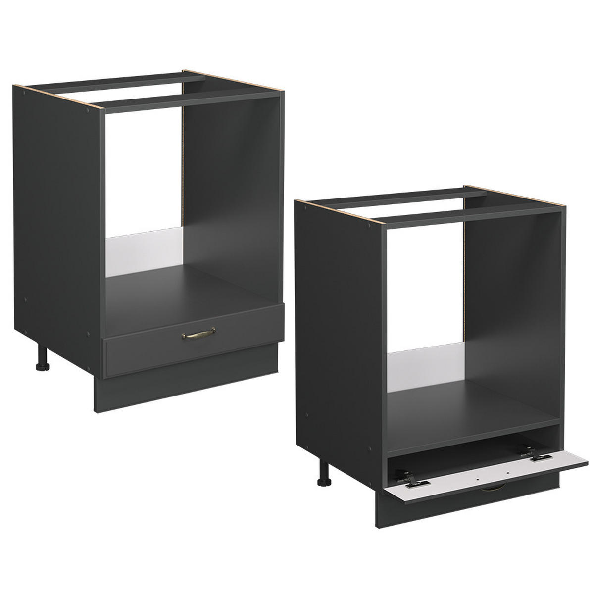 Anthrazit, Holzwerkstoff (60/82/60cm) - Vicco