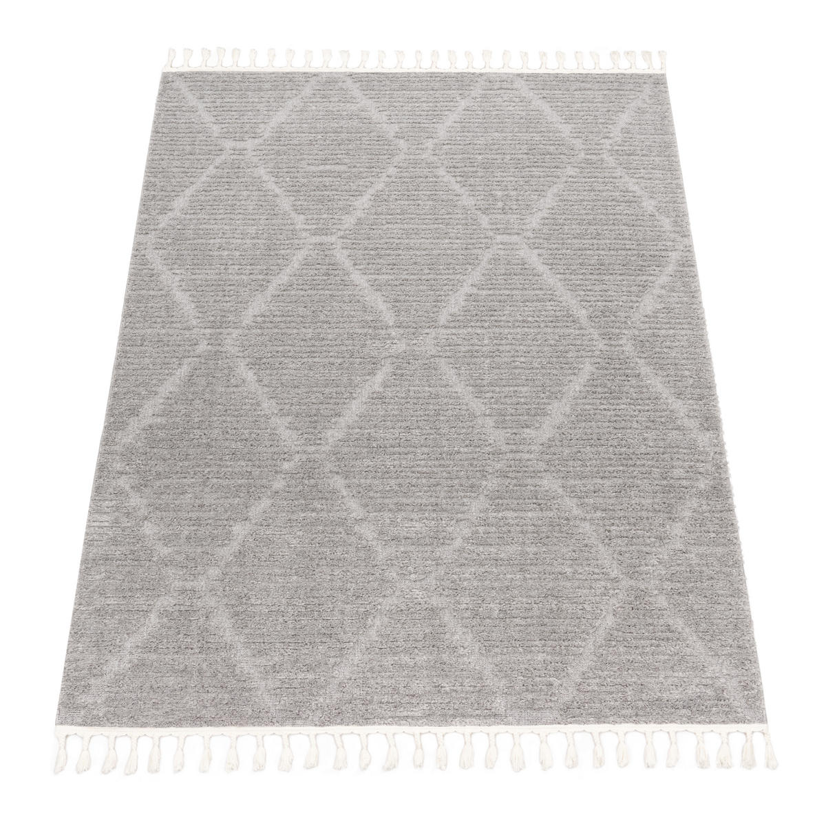 KURZFLORTEPPICH 80/150 cm Auckland 291 - Grau, Textil (80/150cm) - Paco Home