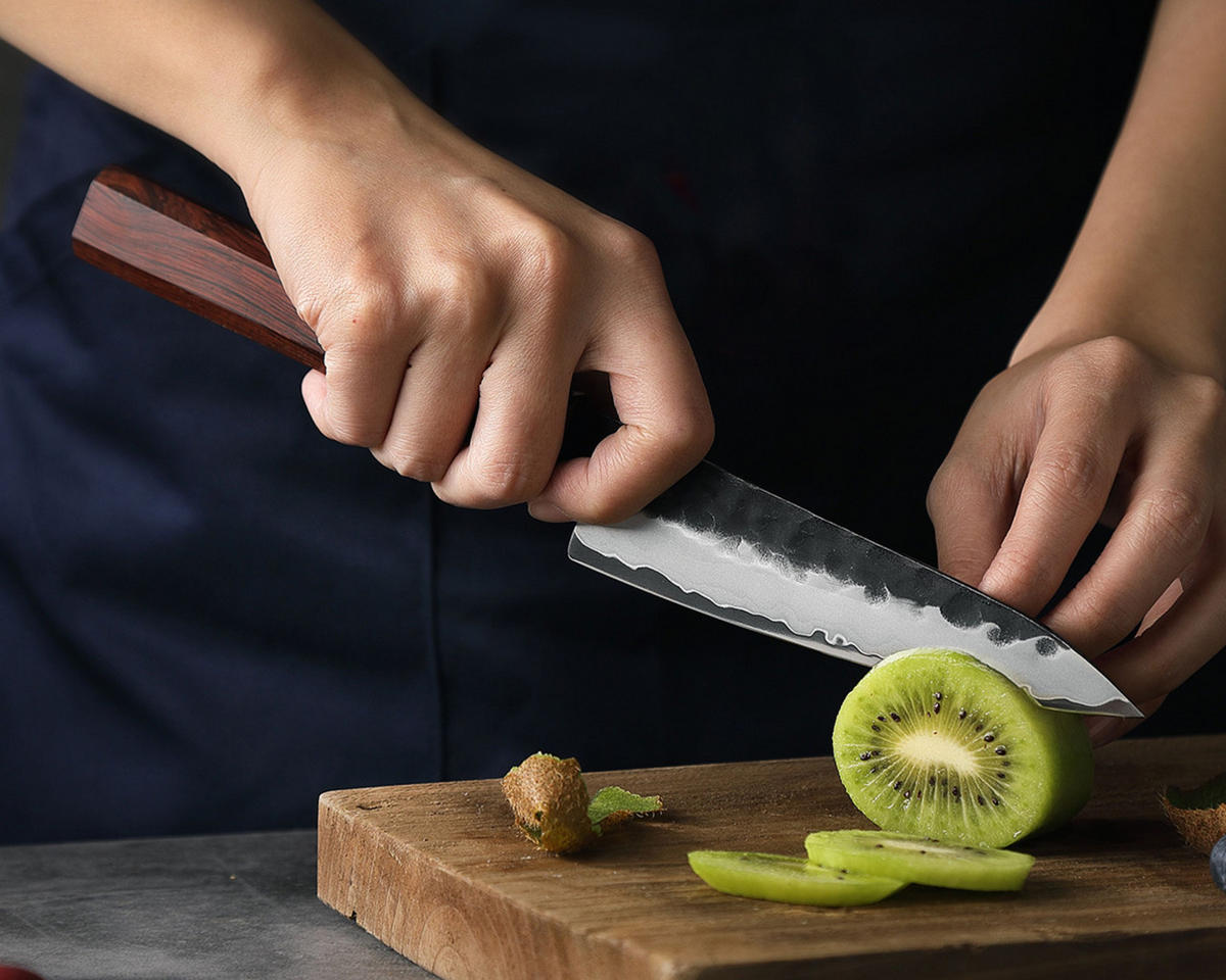 OFFICEMESSER 11,5 cm - Braun, Holz/Metall (24cm) - Wakoli