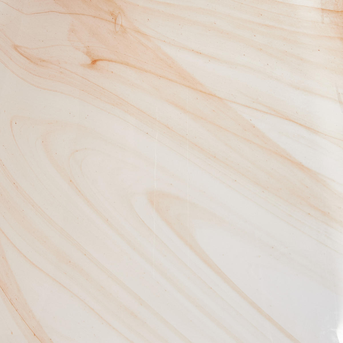 TISCHLEUCHTE Beige Lobo - Beige, Glas (14/14/18cm) - Beliani