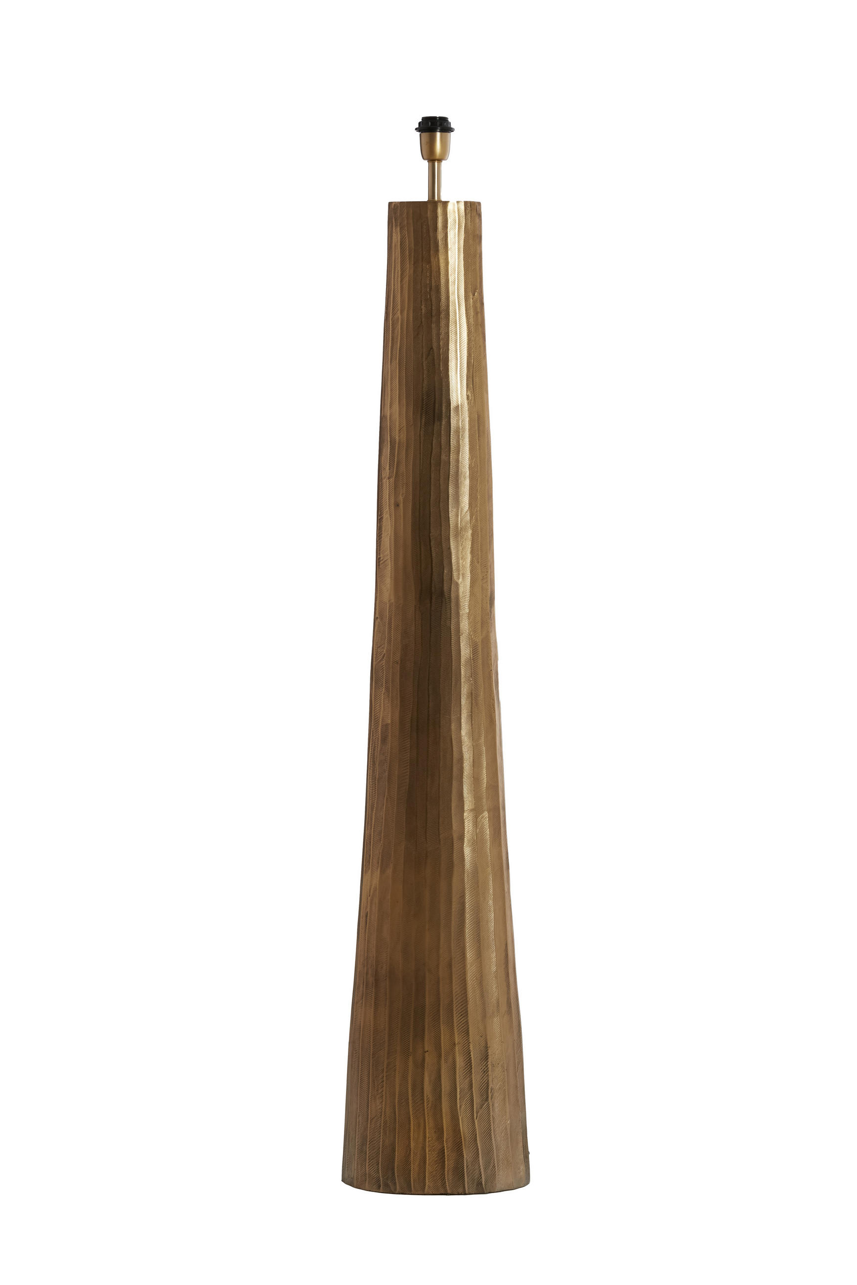 STEHLAMPE Mijas Bronze 27.5/14/144 cm - Messingfarben, Metall (27.5/14/144cm) - Light & Living