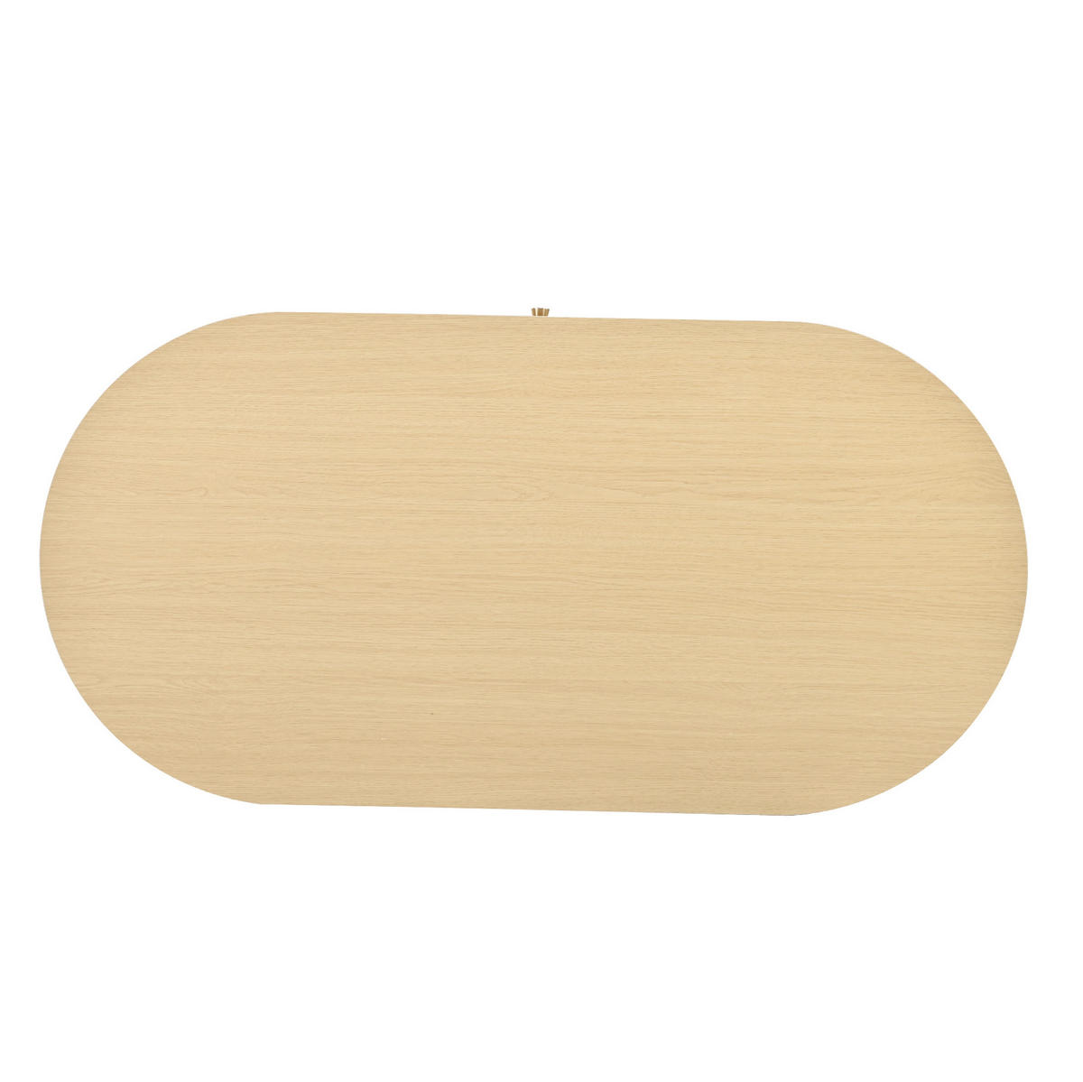 KONFERENČNÍ stolek z MDF 100x50x36 cm dubová barva se zásuvkou, roletovými dvířky a skleněným čelem - barva dubu, kompozitní dřevo (100/50/36cm) - Modfu