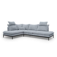 ECKSOFA Leafy Multicolor 293 cm - Multicolor, Textil (293/90/198cm) - Pillovely