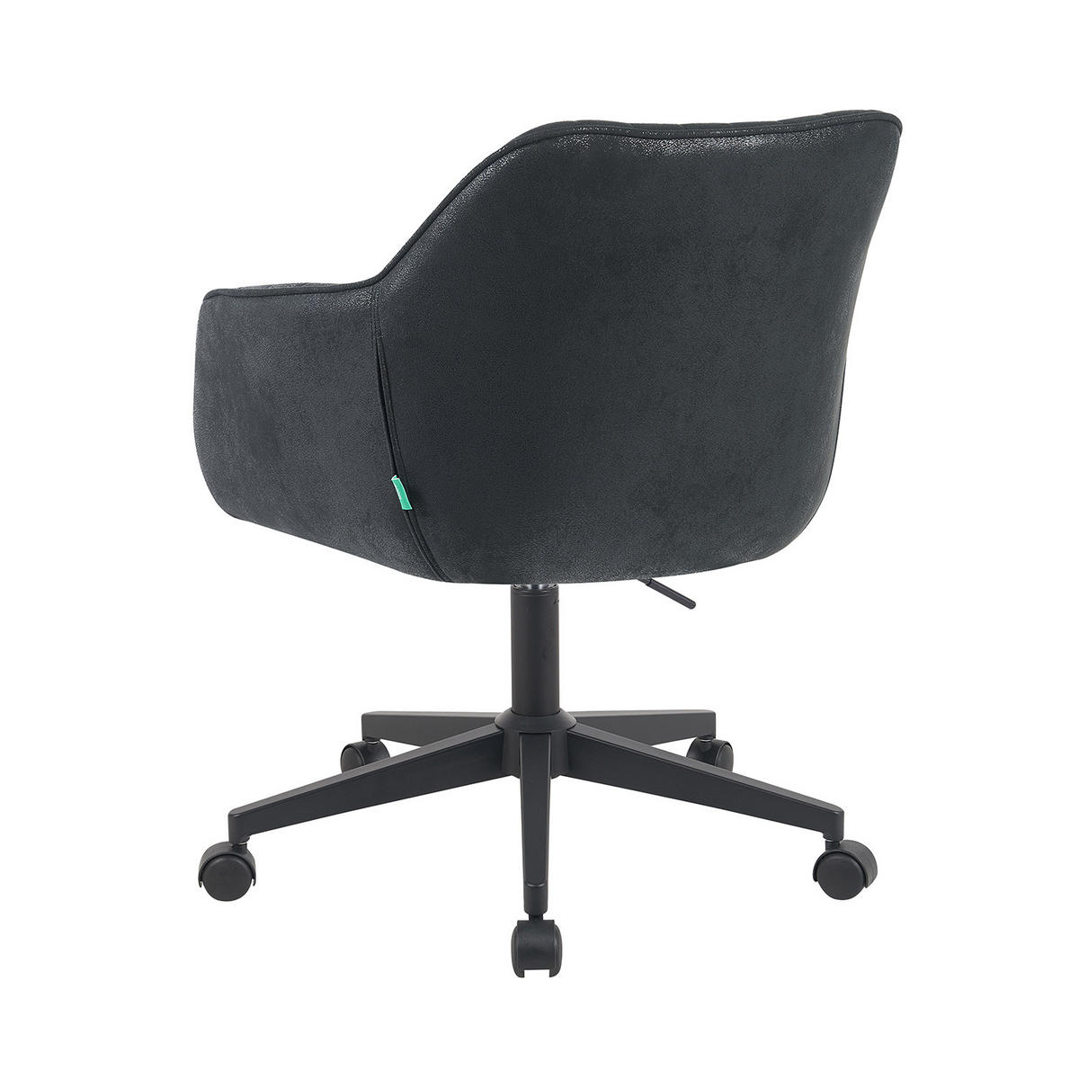 BÜROSTUHL Mika-Elio 2er-Set - Schwarz, Textil/Metall (60/79/61cm) - DUBI Möbel