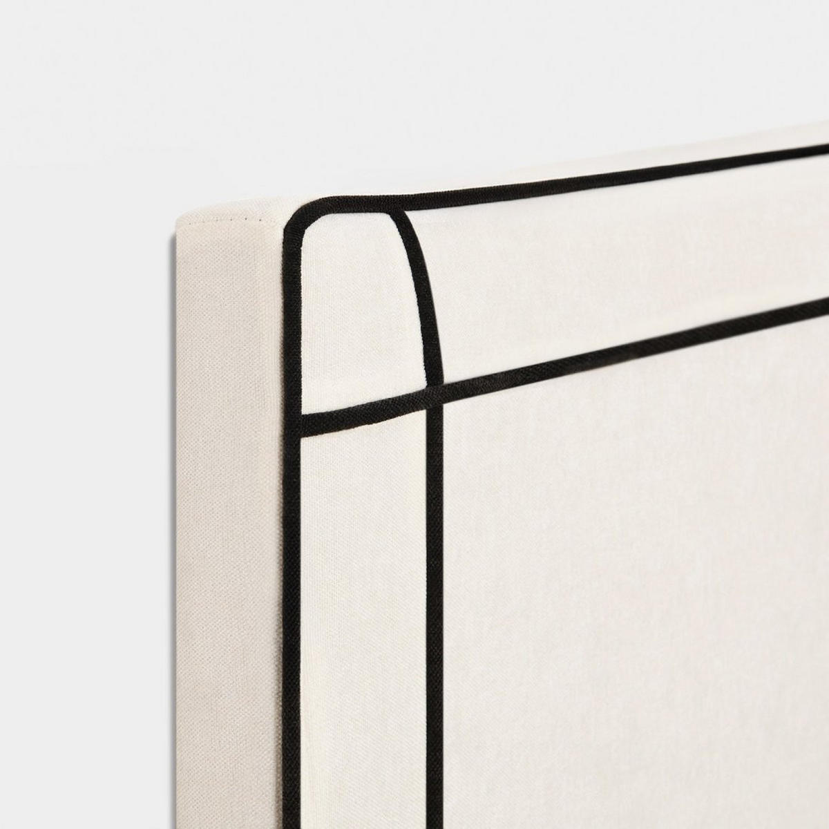 KOPFTEIL DOPPELTES Mies Beige 165 cm x 120 cm - Beige, Textil (165/7cm) - Klast Home