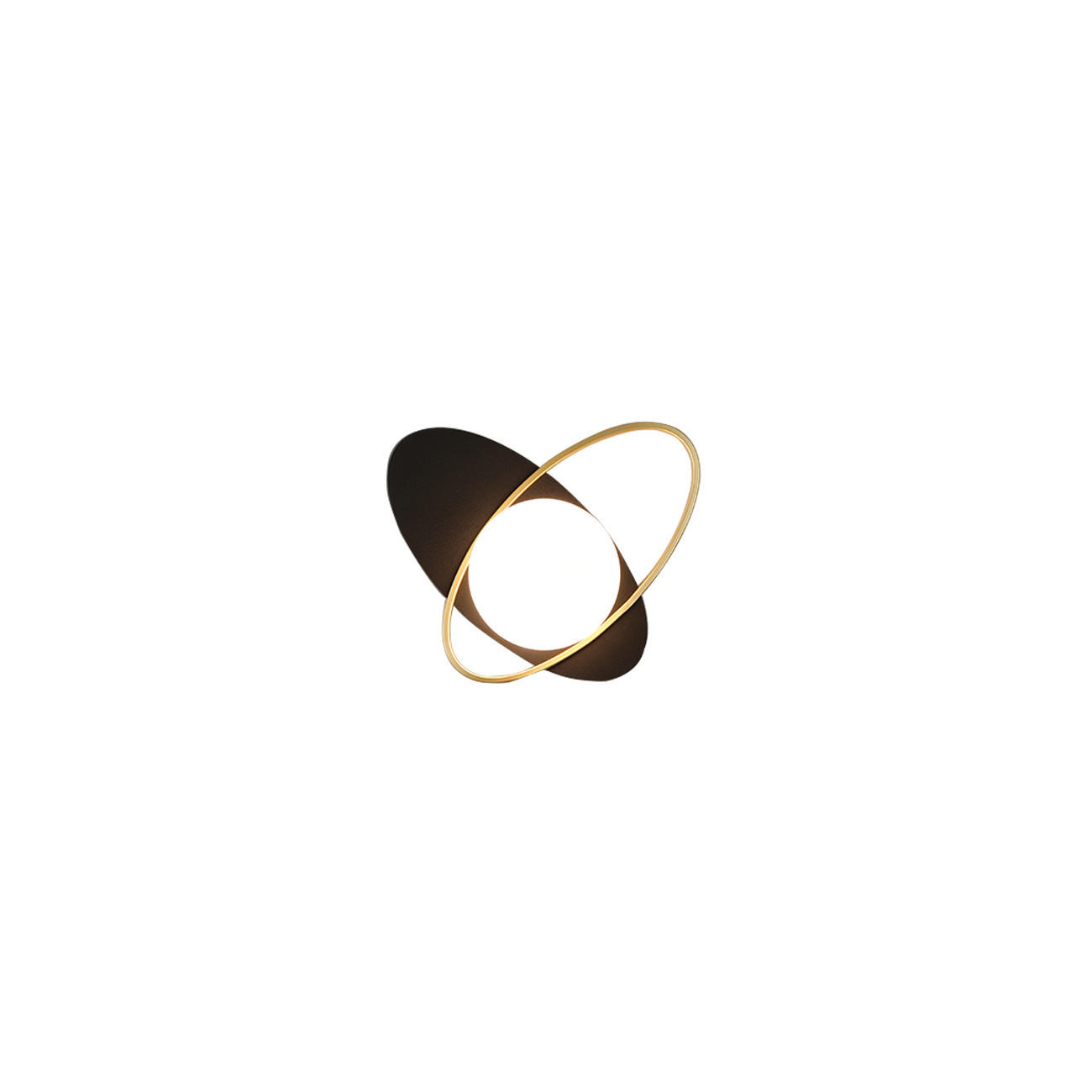 Kosilum Wandleuchte Gold 21x17.5x13 cm