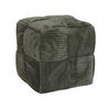 POUF Wiki dunkelgrau 43/43/43 cm Textil - Dunkelgrau, Textil (43/43/43cm) - Mondex