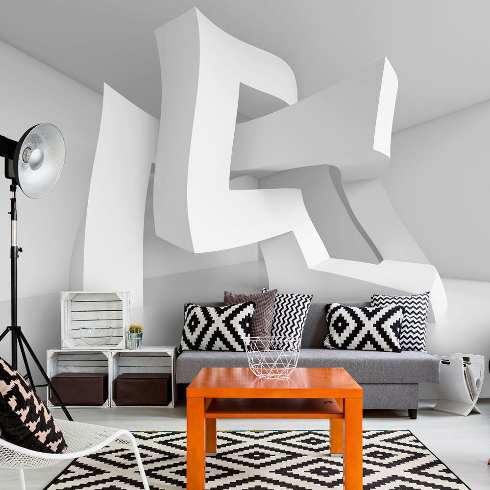 VLIESTAPETE Weiß 350/245 cm - Weiß, Textil (350/1cm) - KUNSTLOFT