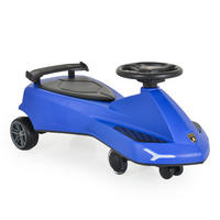 RUTSCHER Lamborghini Swing Car blau Car Musikfunktion Lichter bis 110kg - Blau, Kunststoff (78/32/36cm) - Moni