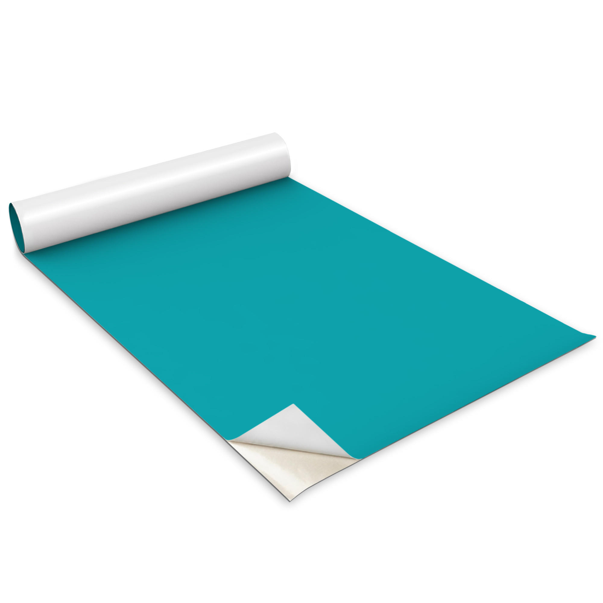 Wallfluent Möblaufkleber Türkis 50x0.1x100 cm