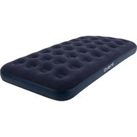 LUFTBETT Luftmatratze Camping 1 Person 191x99x22cm blau aufblasbar ohne Pumpe - Blau, Kunststoff (99/191cm) - Avenli