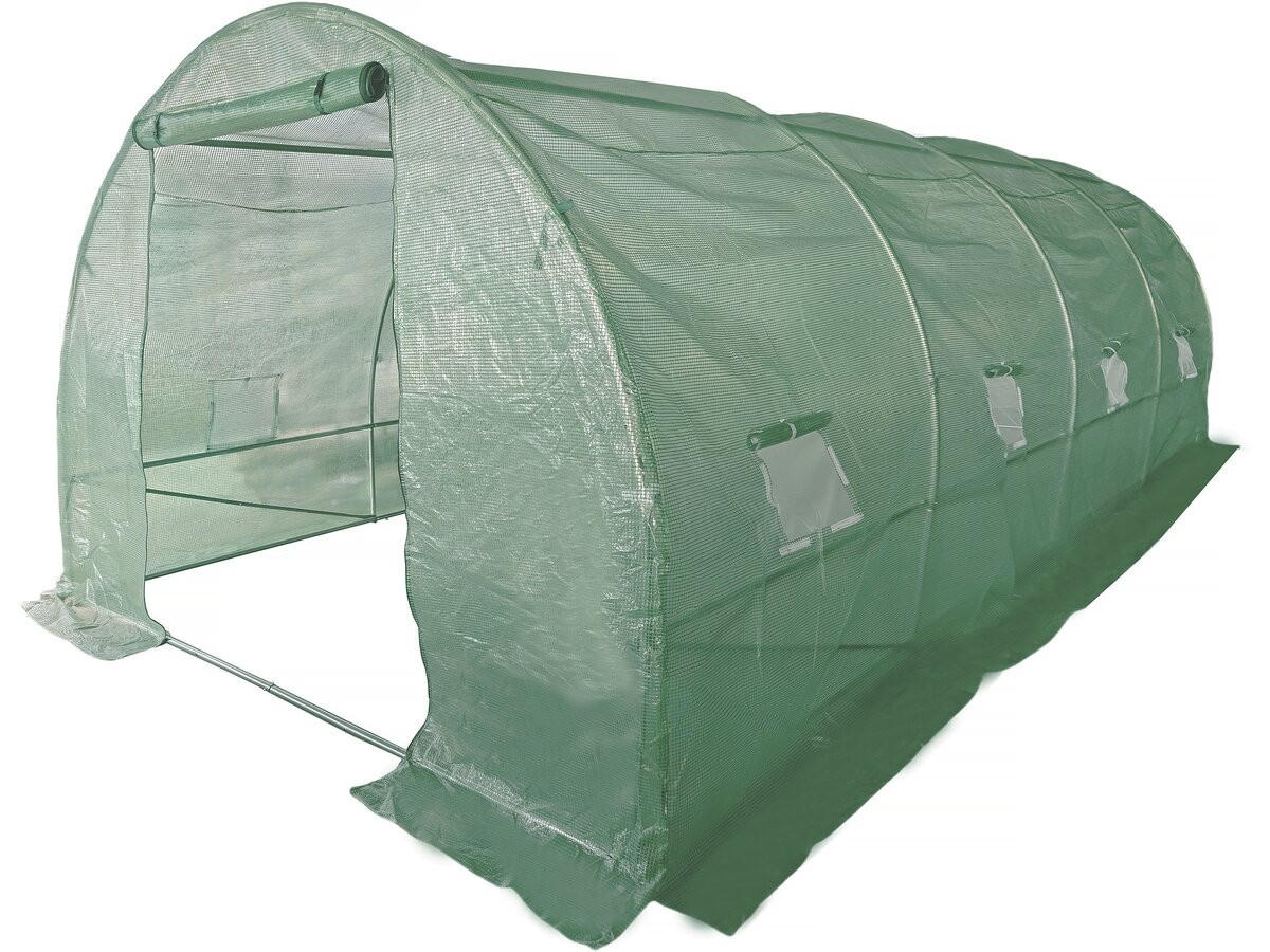 GEWÄCHSHAUSFOLIE lys Grün - Grün, Kunststoff (25/180/125cm) - Habitat Garten