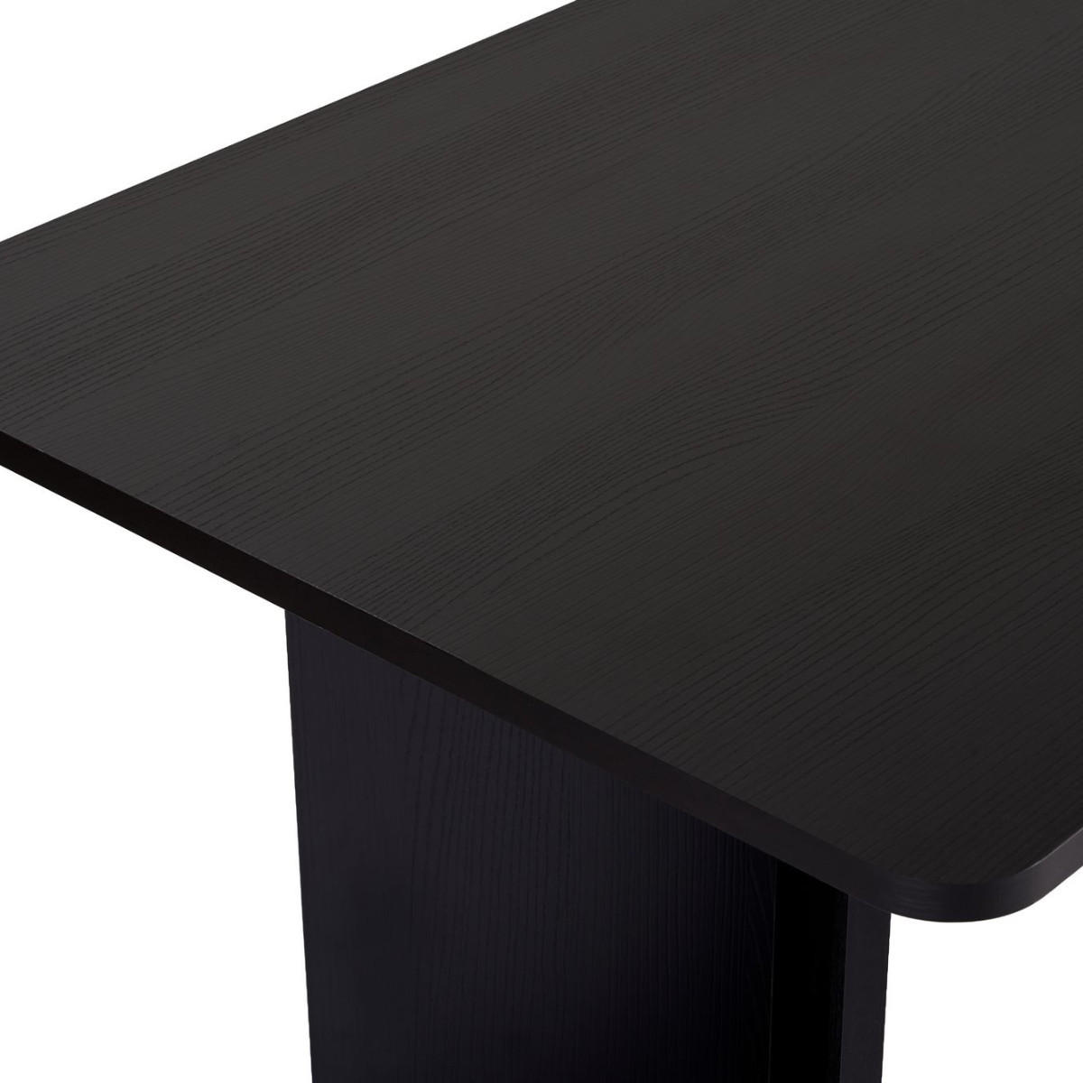 ESSTISCH mit rechteckiger Tischplatte 35/46/180 cm - Eichefarben, Holzwerkstoff (96/90/75cm) - Calicosy