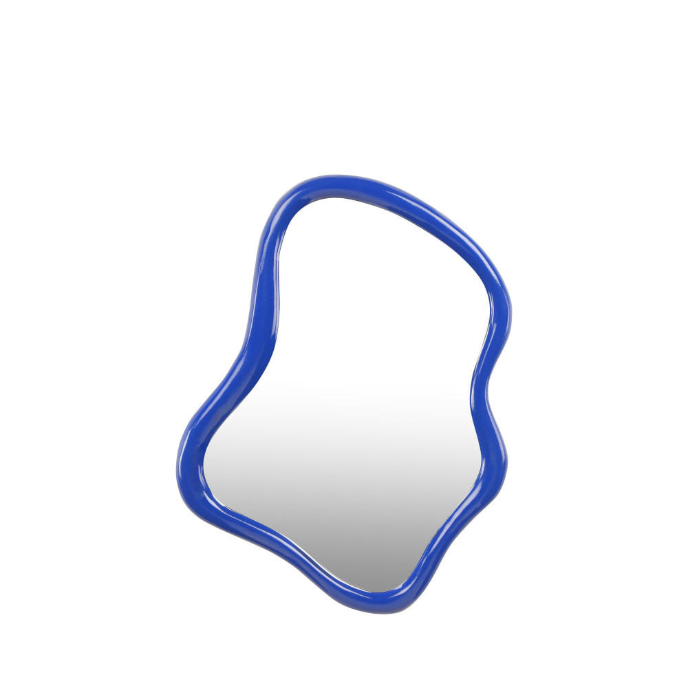 DESIGN-SPIEGEL - Glas - Klein Blue - Blau, Glas (54/40/3cm) - Drawer
