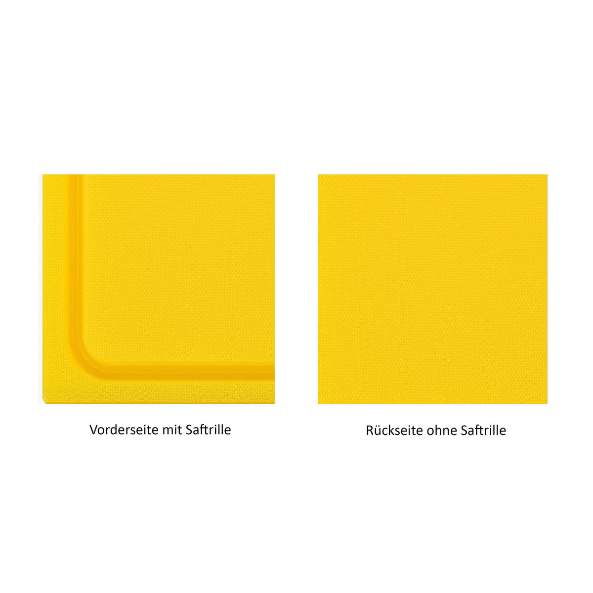 SCHNEIDEBRETT HDPE500 35x25x2 cm - Gelb, Kunststoff (25/35cm) - Muvell