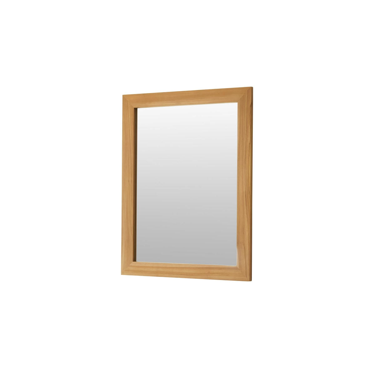 SPIEGEL Tona Natur aus Teak - Naturfarben, Holz (90/120/2cm) - Tikamoon