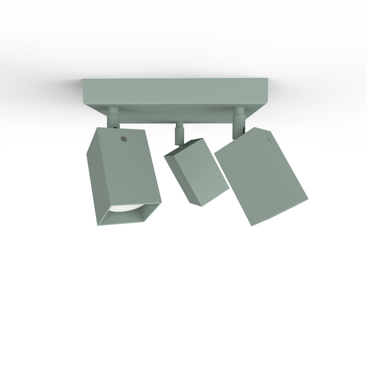 DECKENLEUCHTE - Grün, Metall (25/25/18cm) - Lumicom