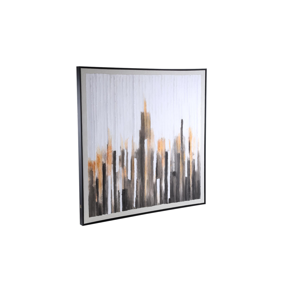 WANDPANEEL Gustas Braun 102.5/4.5/102.5cm - Braun, Kunststoff (4.5/102.5/102.5cm) - PTMD Collection