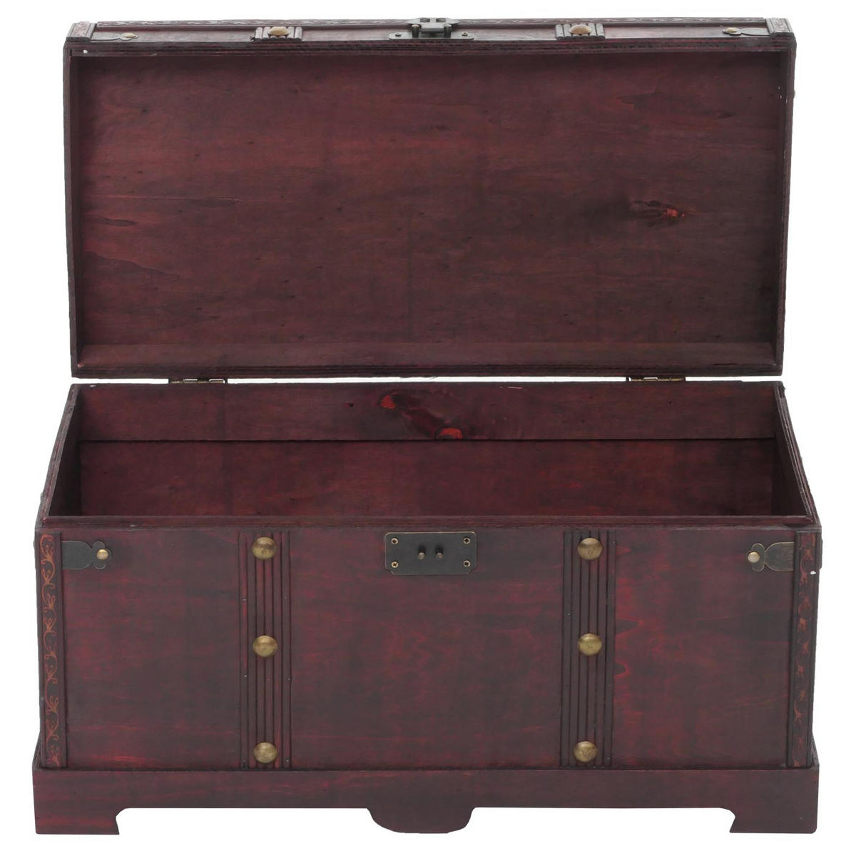 HOLZTRUHE Braun - Braun, Holz (57/30/29cm) - MCW