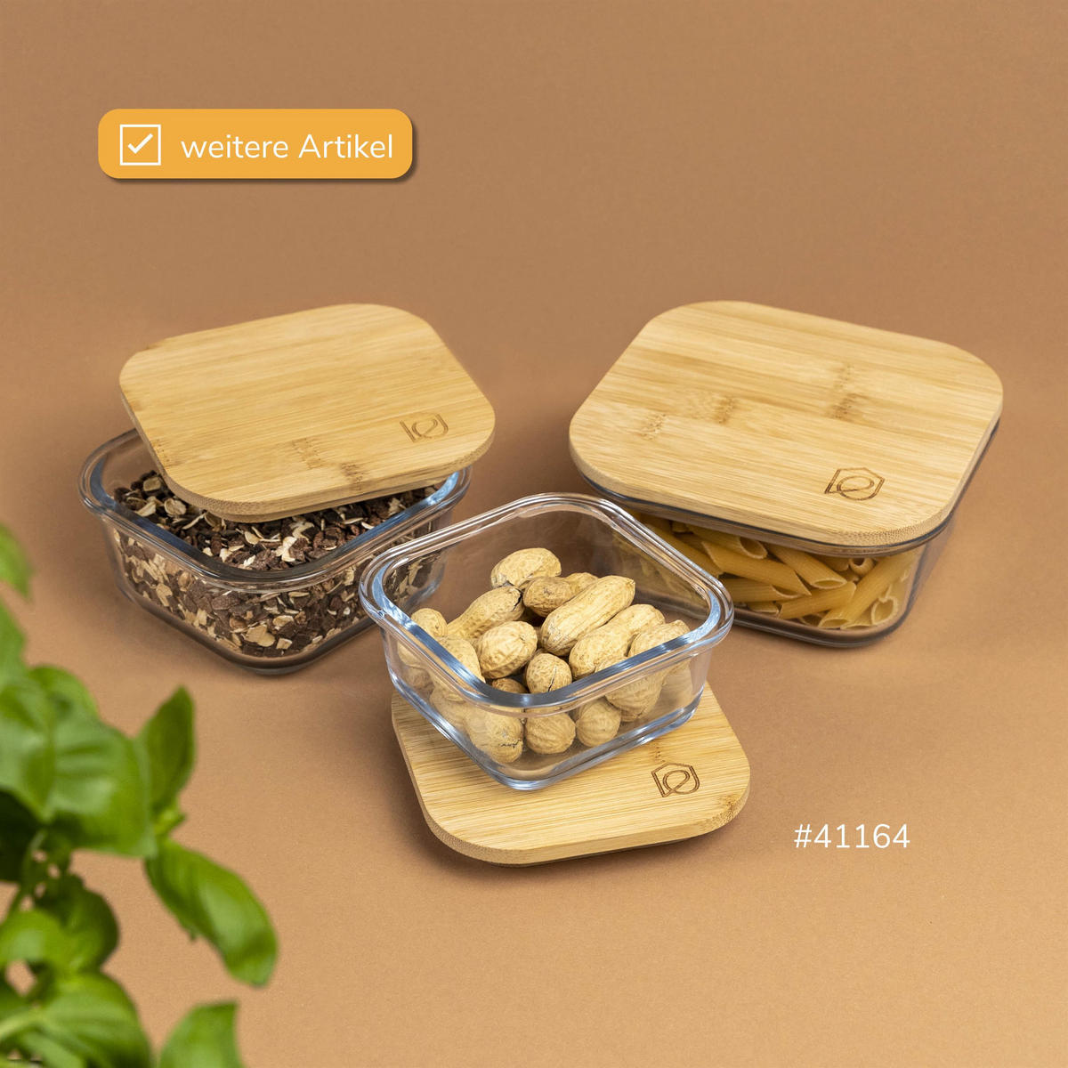 BUTTERDOSE, weiß - Transparent, Glas (17/4/12.5cm) - eluno