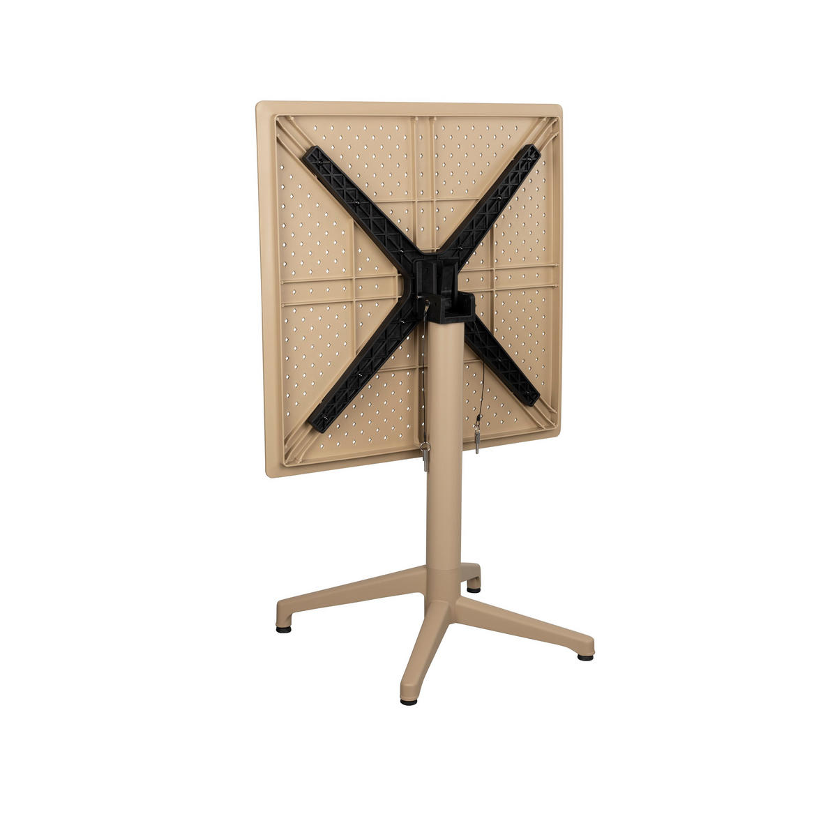 BISTROTISCH George Bistrotisch Beige - Beige, Kunststoff (70/70/76cm) - Housecraft Living