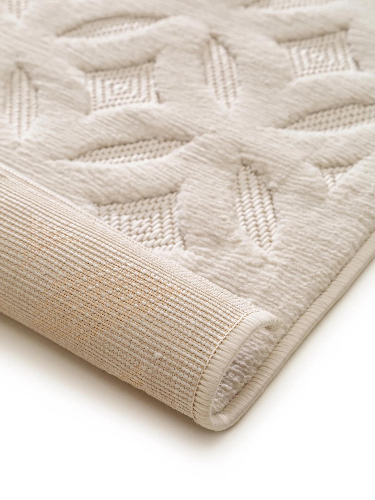 OUTDOORTEPPICH Bonte Cream 200x290 cm - Creme, Textil (200/290cm) - benuta Nest