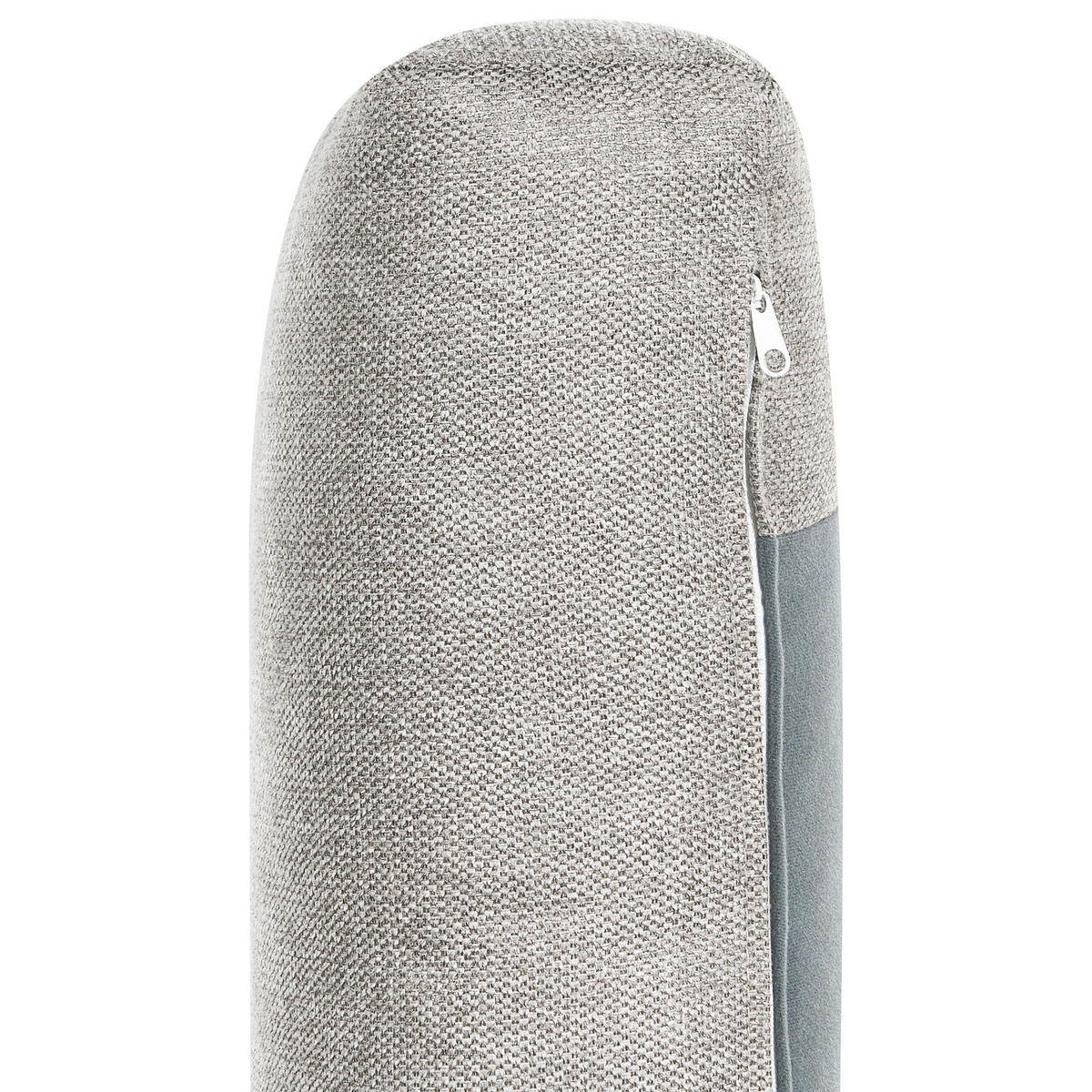 SESSEL hellgrau Alla - Grau, Textil (108/85/103cm) - Beliani