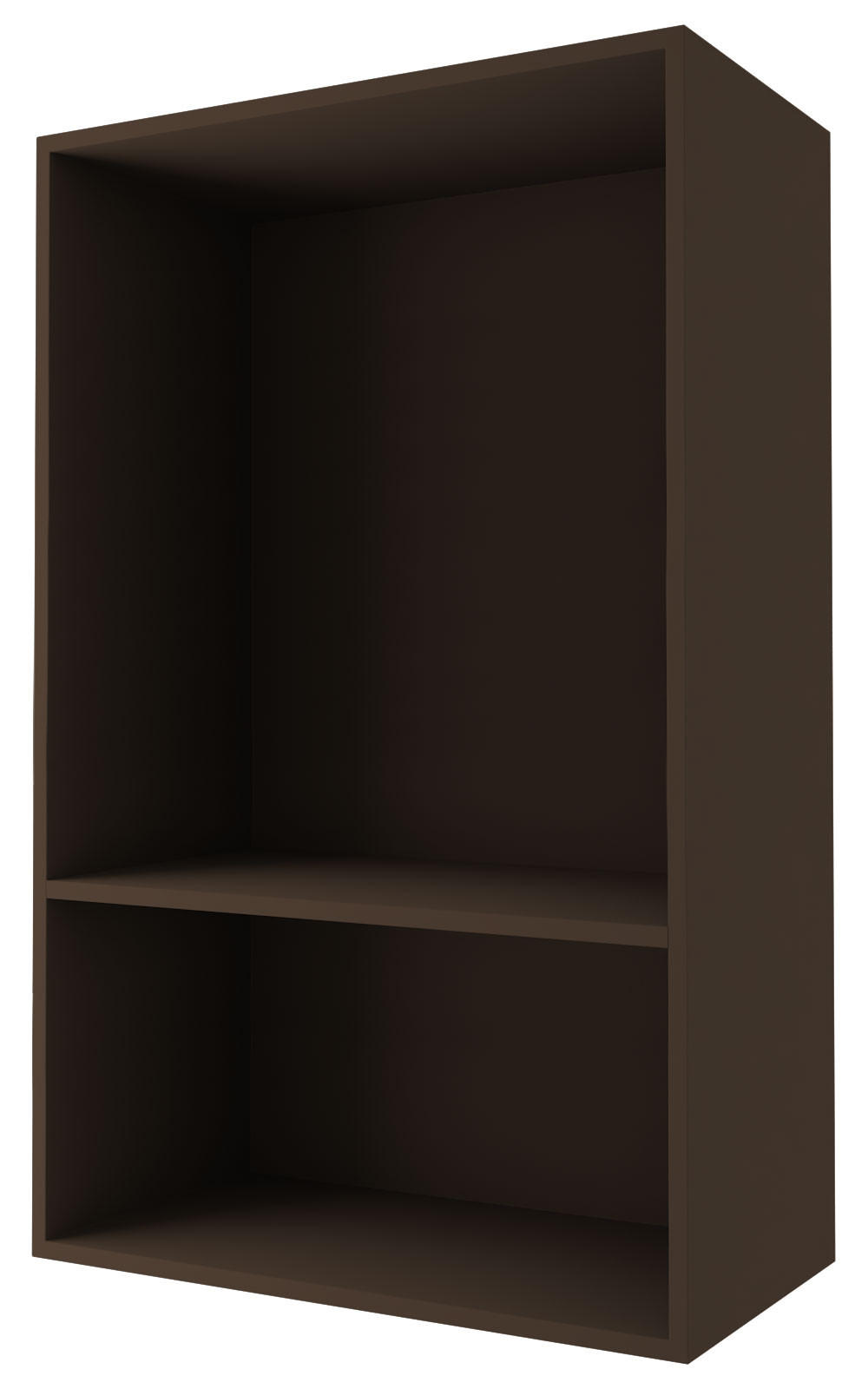 MIKROWELLENUMBAUSCHRANK Essen W4MK/60 Schwarz Hochglanz / Lava Matt 60 / 32,5 / 96cm - Schwarz Hochglanz/Dunkelgrau, Holz/Holzwerkstoff (60/96/32.5cm) - Feldmann-Wohnen