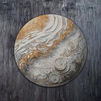 GEMÄLDE Sirius auf Keilrahmen 90 cm - Multicolor, Holz (90/90cm) - YS-art gallery